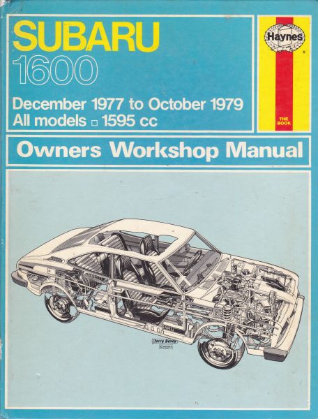 Subaru 1600 Owners Workshop Manual (1977-79)