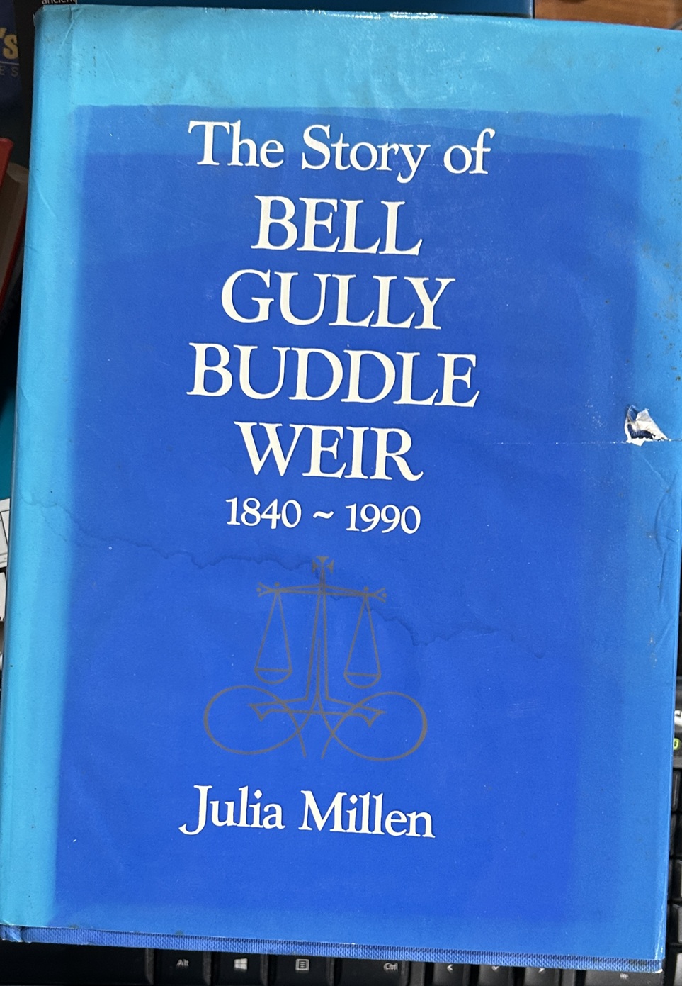 The Story of the Bell Gully Buddle Weir 1840-1990 by Julia Millen
