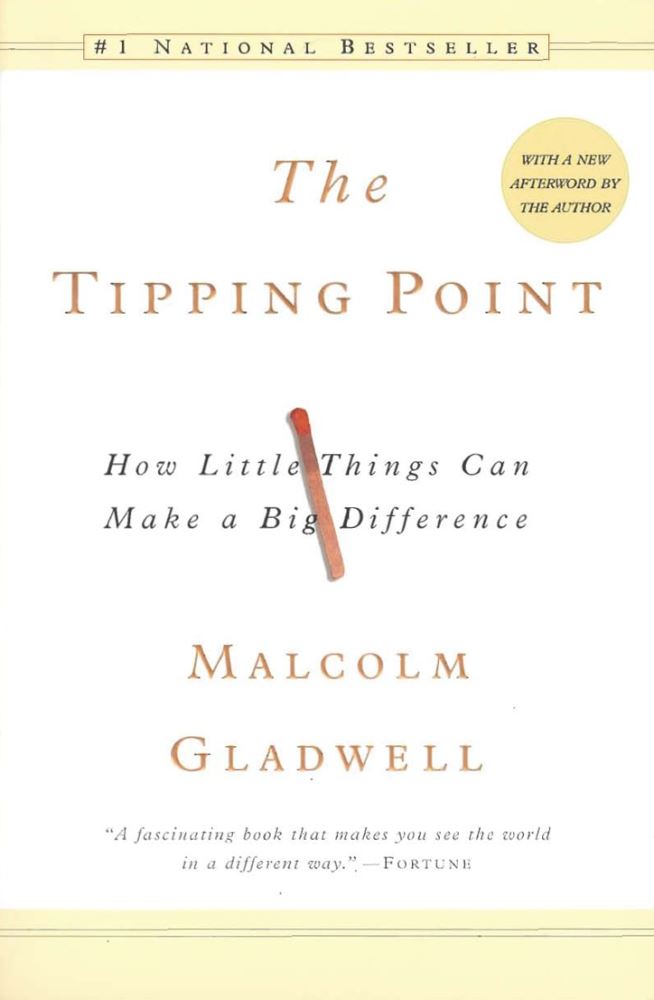 The Tipping Point: How Little things can make a big difference