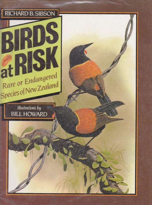 Birds at Risk: Rare or Endangered Species of New Zealand by Richard B Sibson