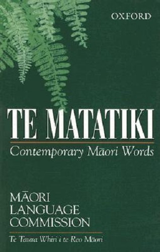 Te Matatiki Contemporary Maori Words