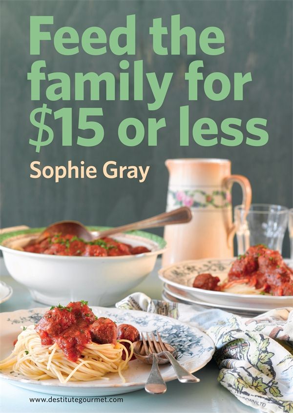 Feed the Family for $15 or less by Sophie Gray