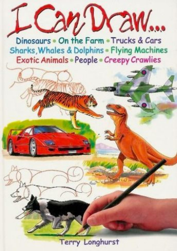 I Can Draw.Dinosaurs, on the Farm, Trucks & Cars, Sharks, Whales & Dolphins.