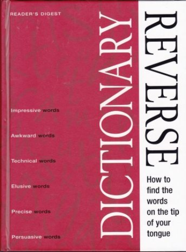 Reader's Digest Reverse Dictionary (Revised)