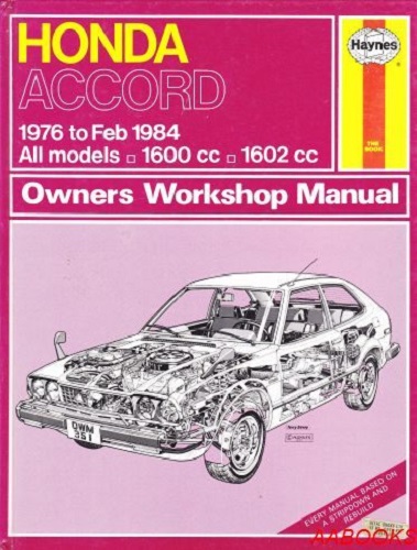 Honda Accord 1976-84 Workshop Manual