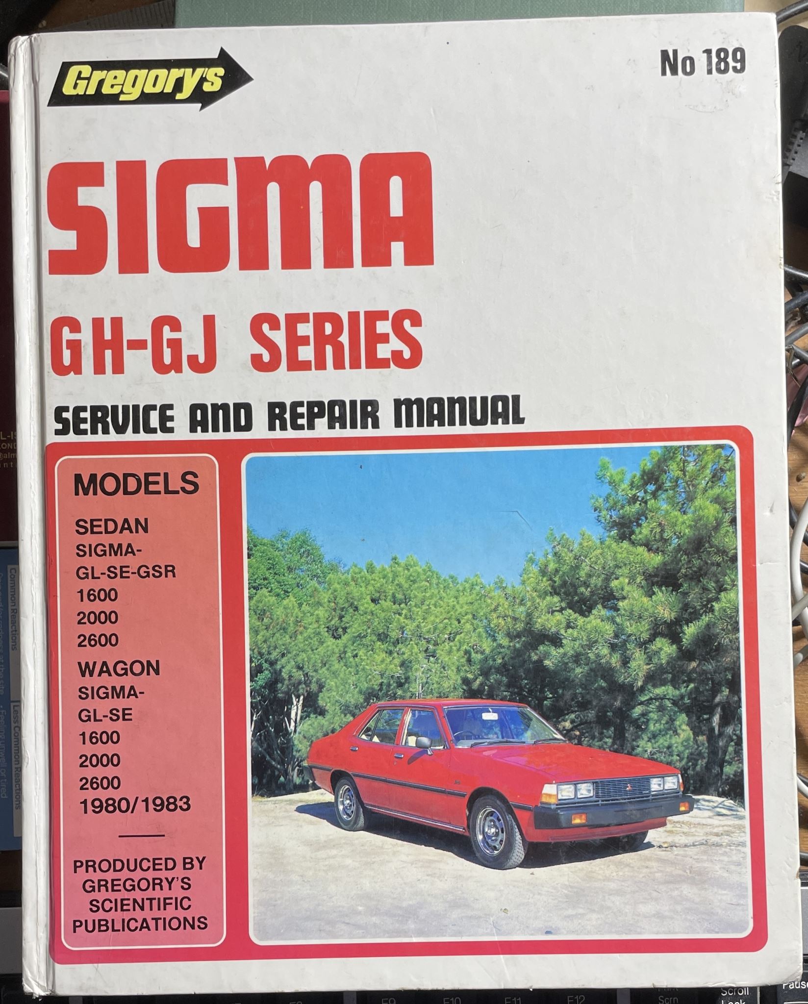Sigma GH-GJ Series Service & Repair Manuall