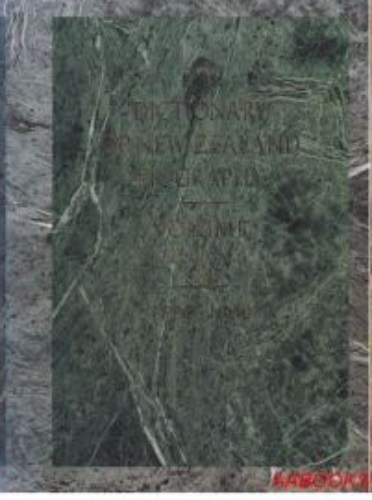 The Dictionary of New Zealand Biography Volume 2
