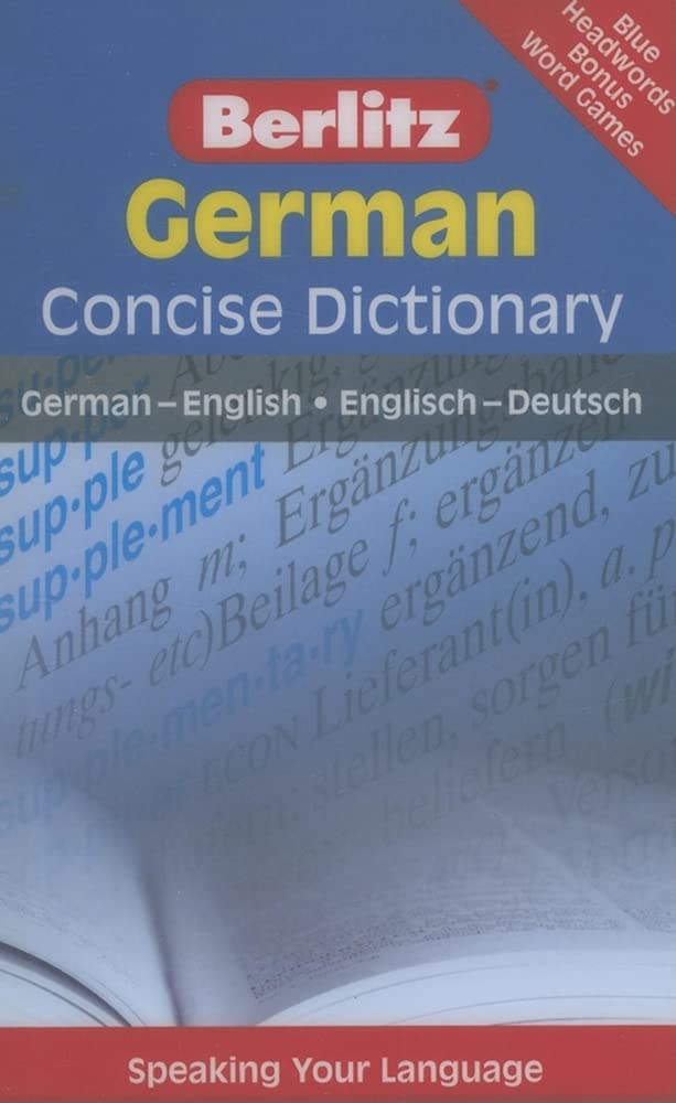 Berlitz German Concise Dictionary