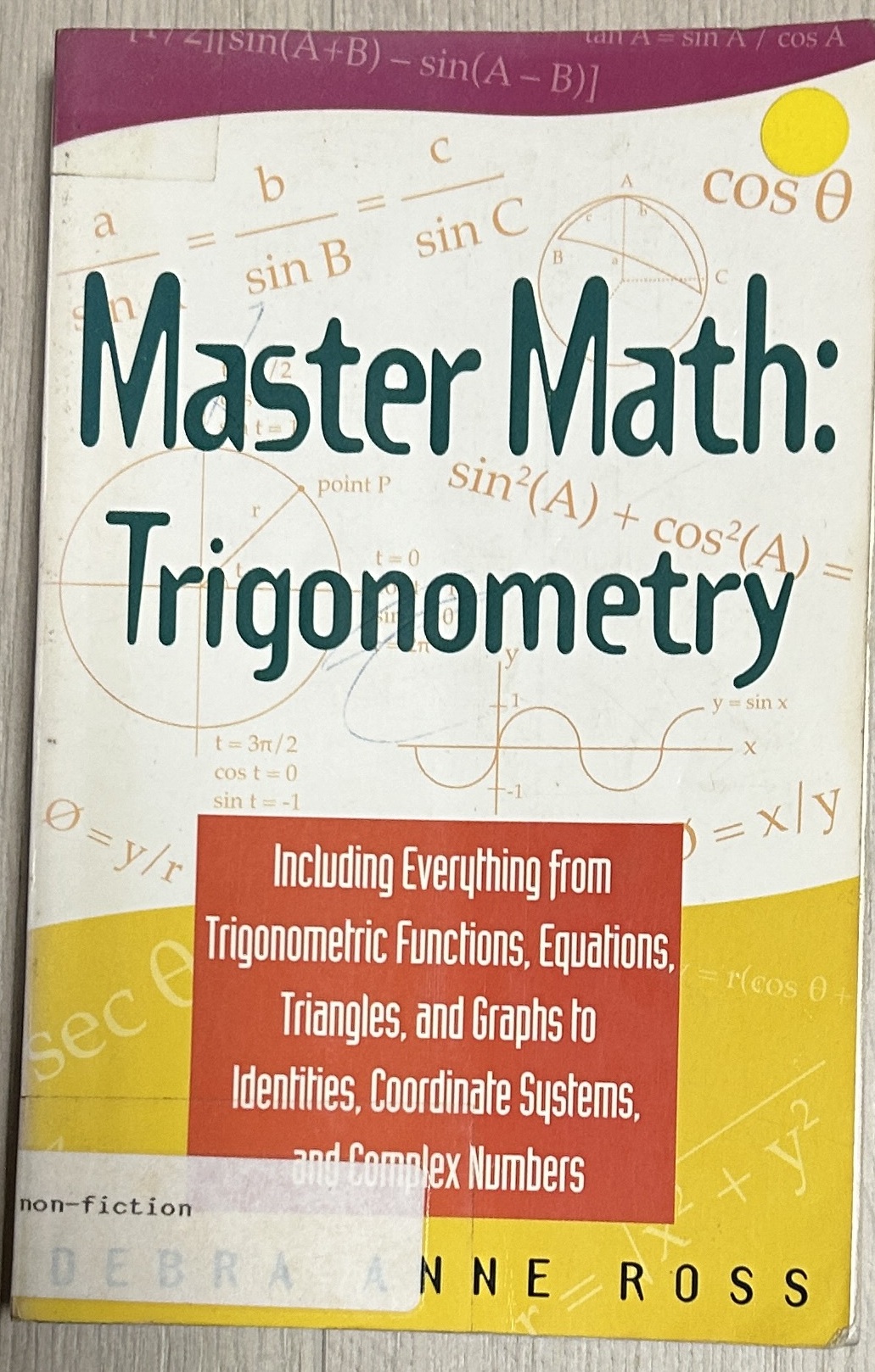Image for Master Math: Trigonometry by Debra Ross Master Math: Trigonometry by Debra Ross