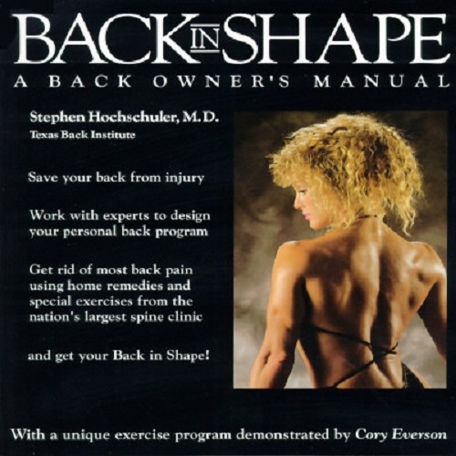 Back in Shape: A Back Owner's Manual