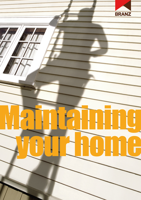 BRANZ Maintaining Your Home