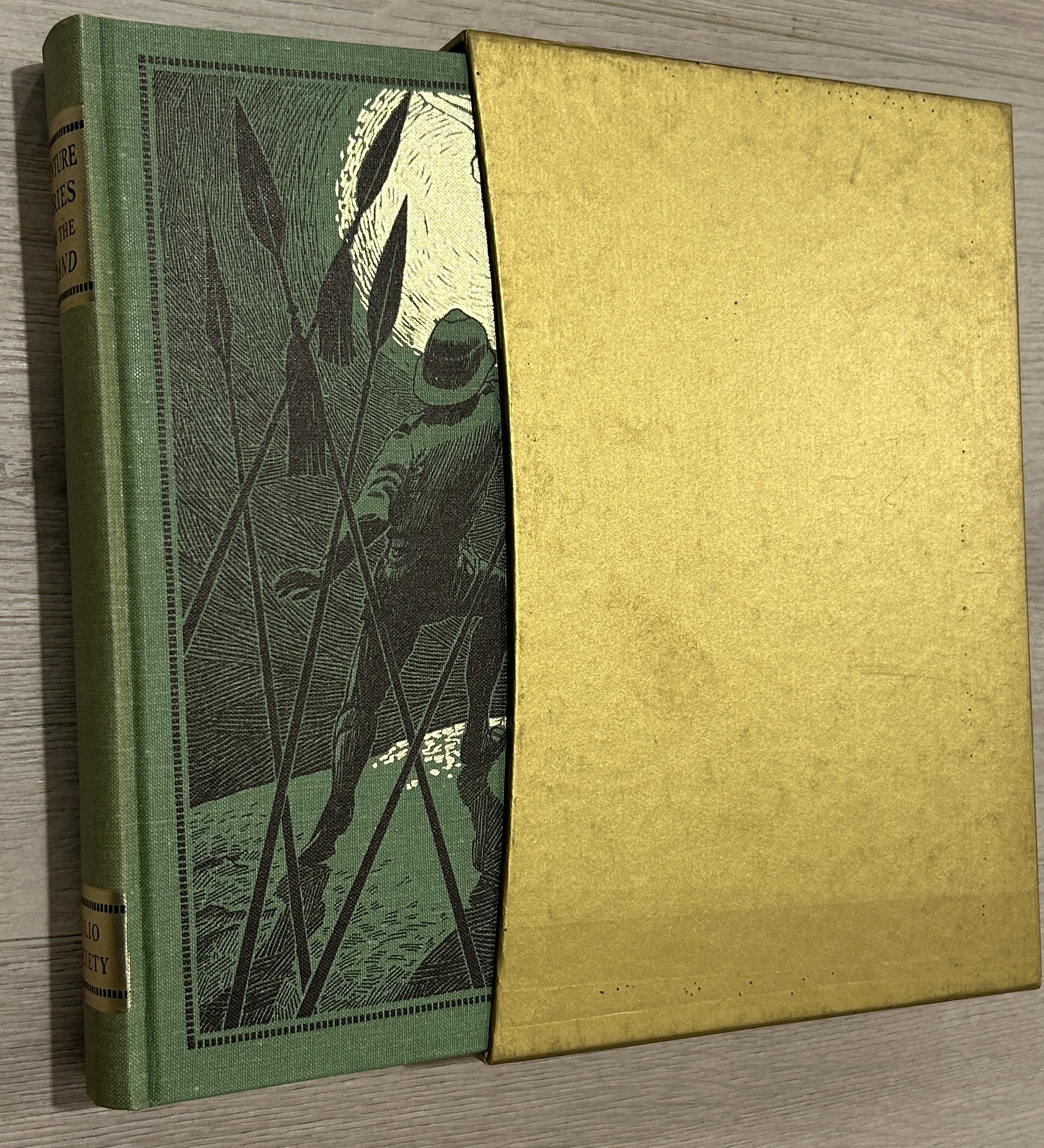 Adventure Stories from The Strand Selected by Geraldine Beare Folio Society in slipcase