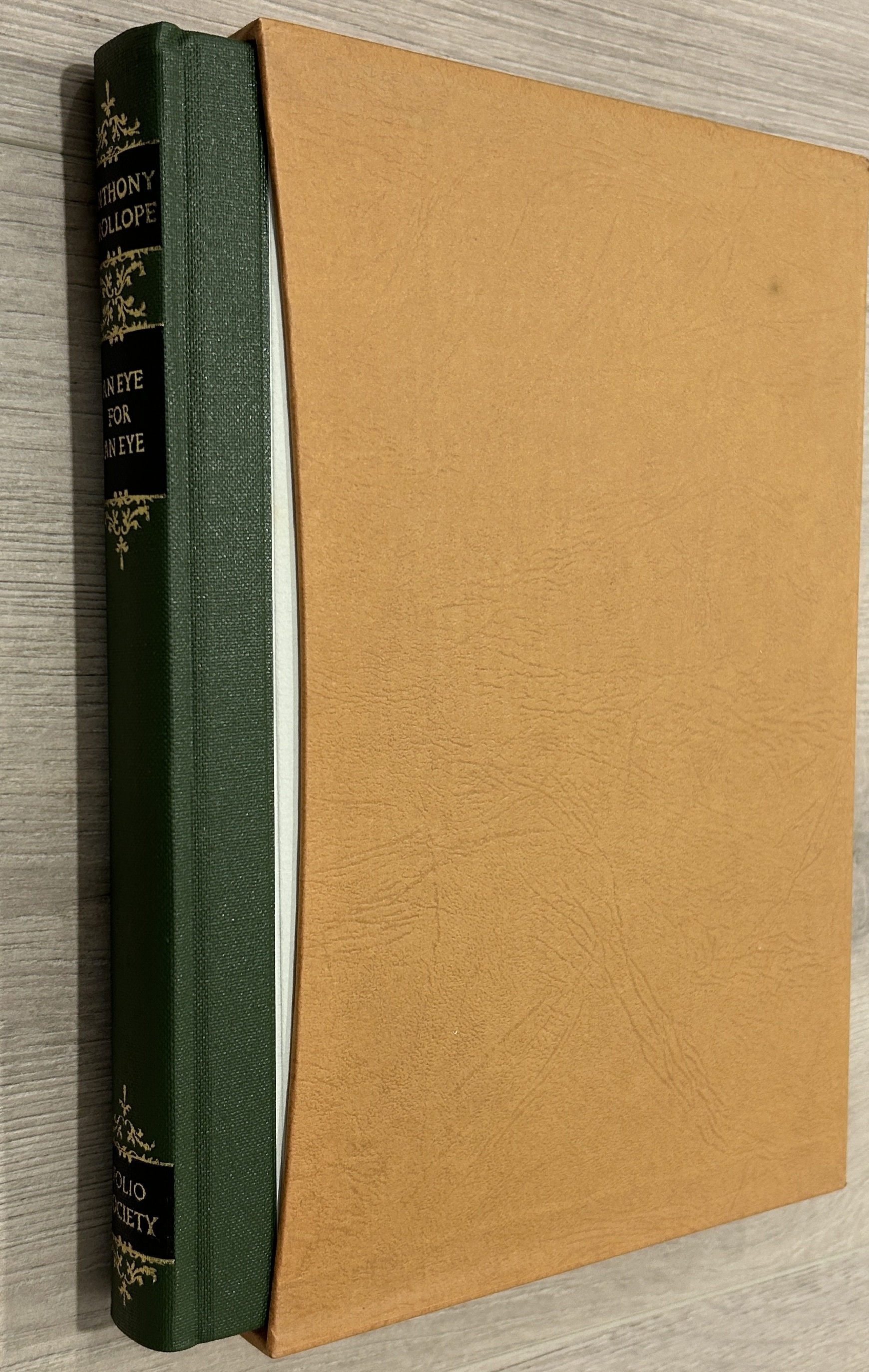 Image for An Eye For An Eye by Anthony Trollope Folio Society in slipcase An Eye For An Eye by Anthony Trollope Folio Society in slipcase