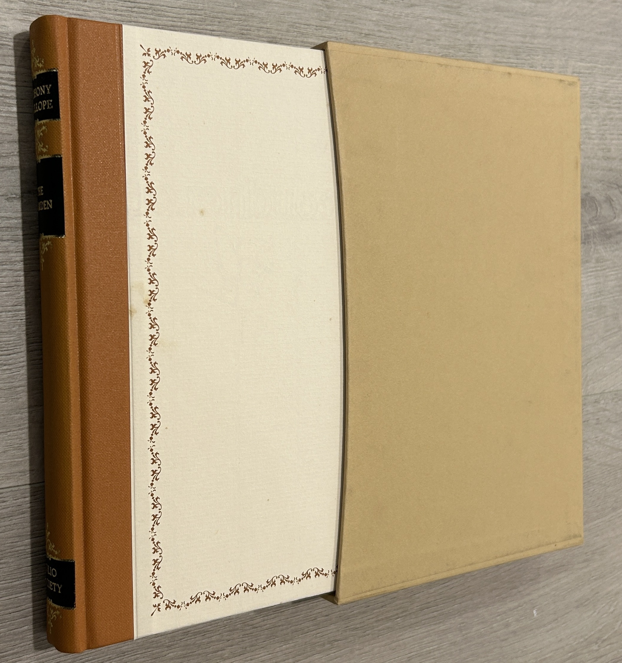 Image for The Warden by Anthony Trollope Folio Society in slipcase The Warden by Anthony Trollope Folio Society in slipcase