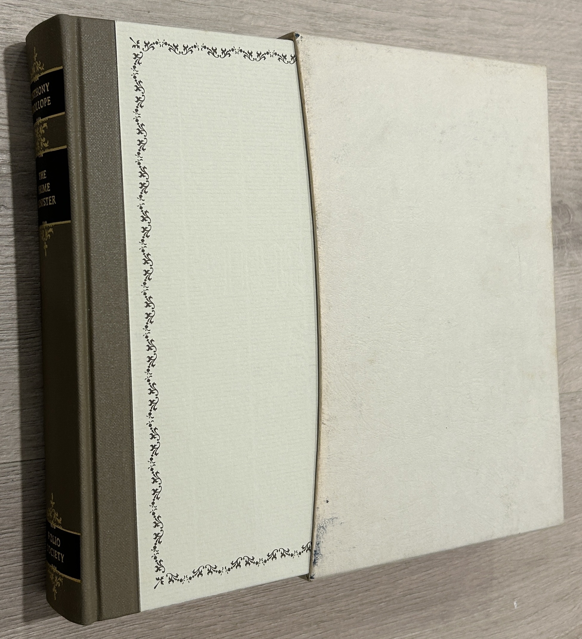 Image for The Prime Minister by Anthony Trollope Folio Society in slipcase The Prime Minister by Anthony Trollope Folio Society in slipcase