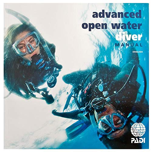 New PADI Advanced Open Water Manual with Data Carrier