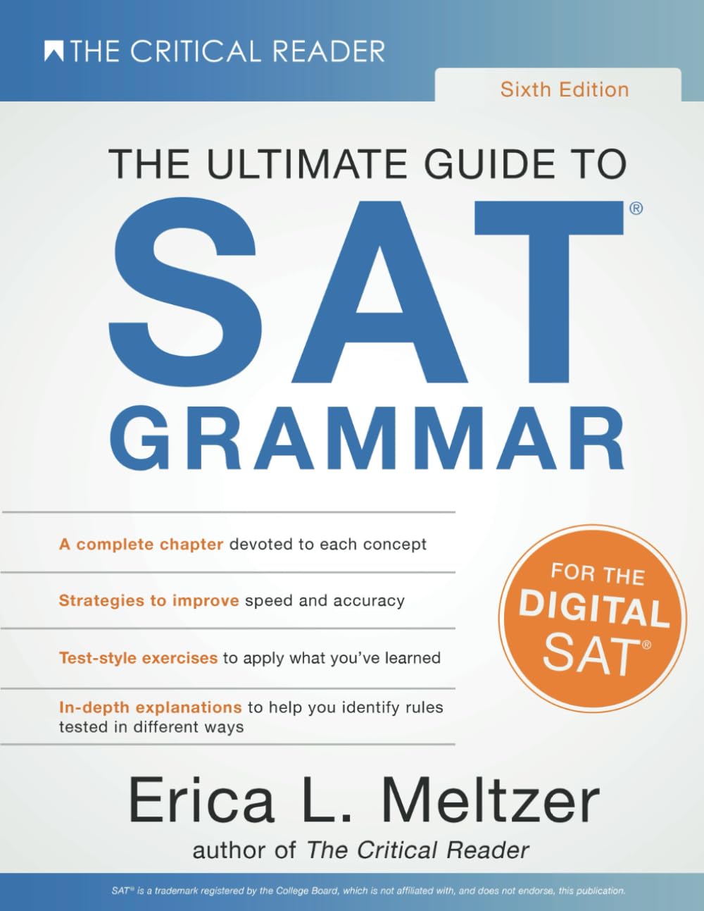 The Ultimate Guide to SAT Grammar Sixth Edition