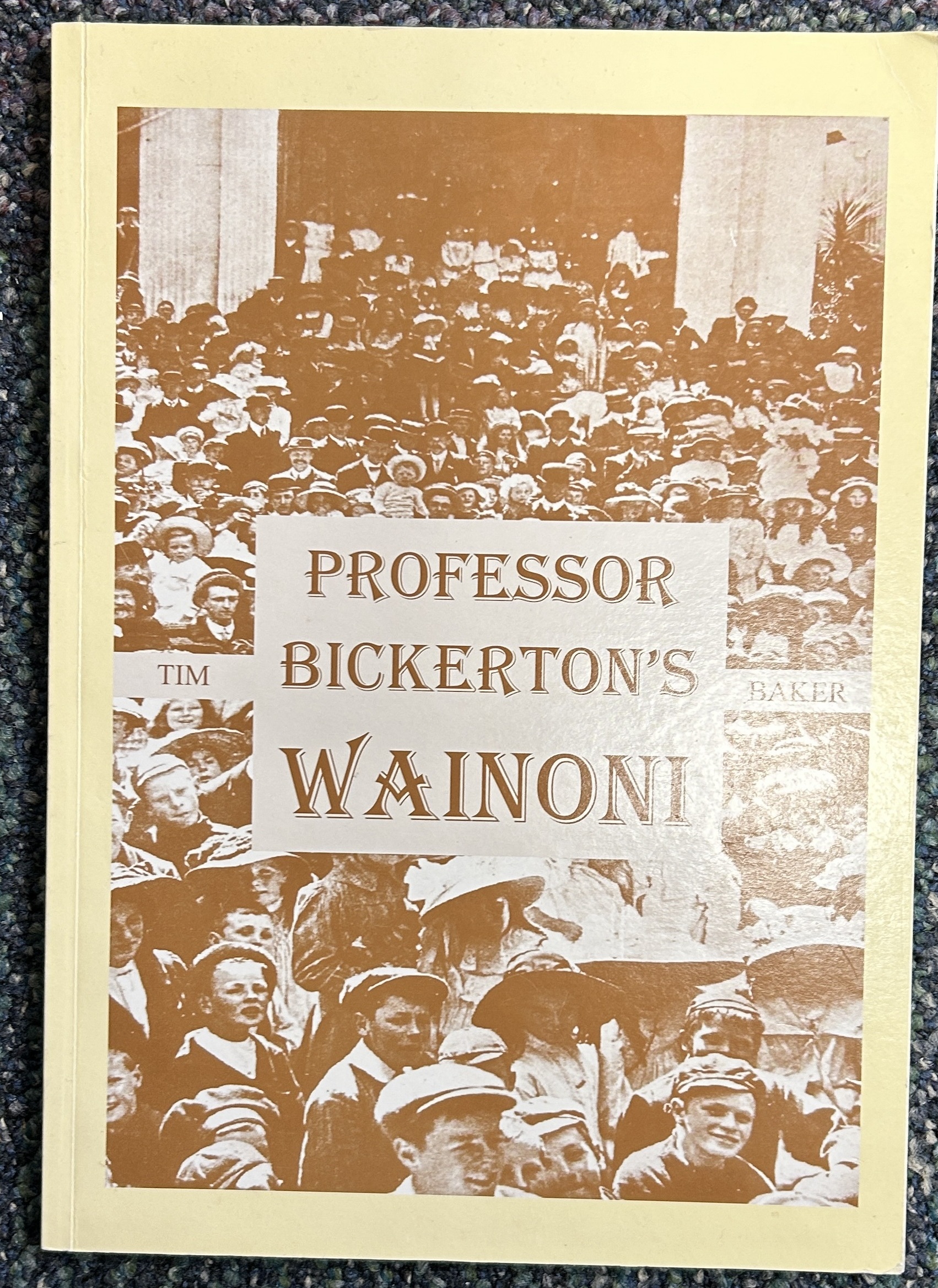 Professor Bickerton's Wainoni by Timothy David Baker