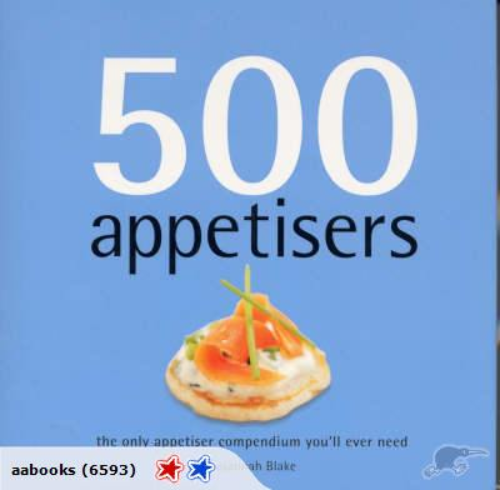 500 Appetisers by Susannah Blake