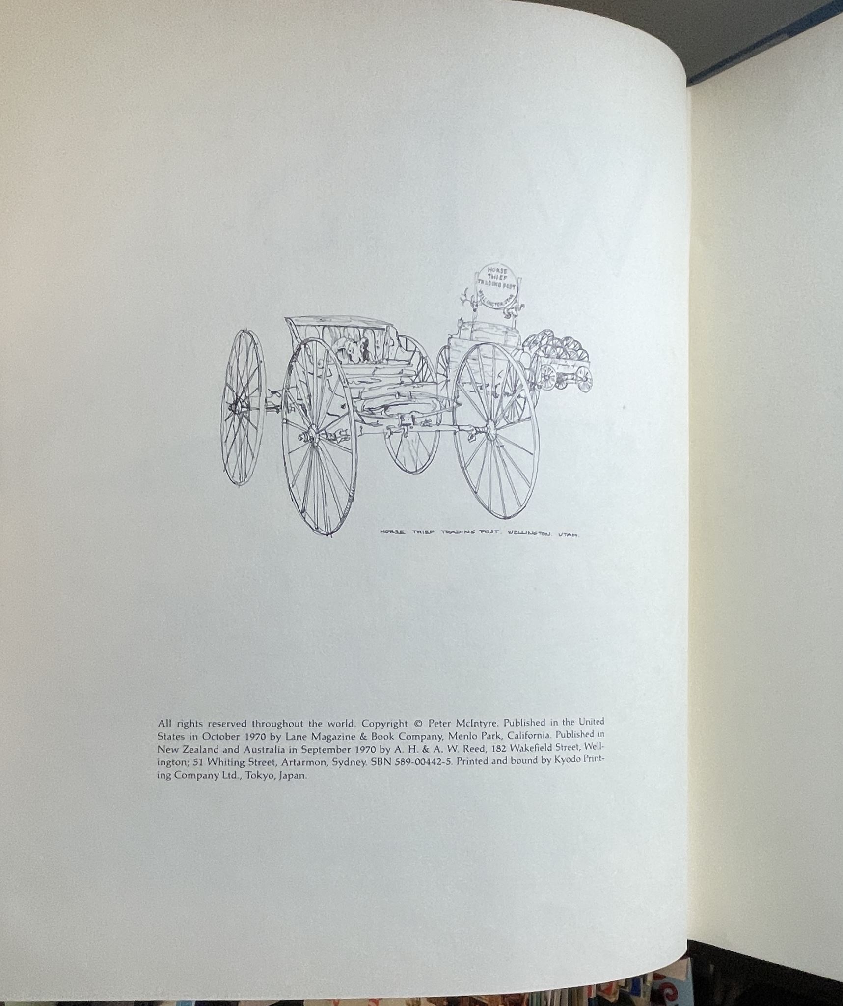 Peter McIntyre's West Signed