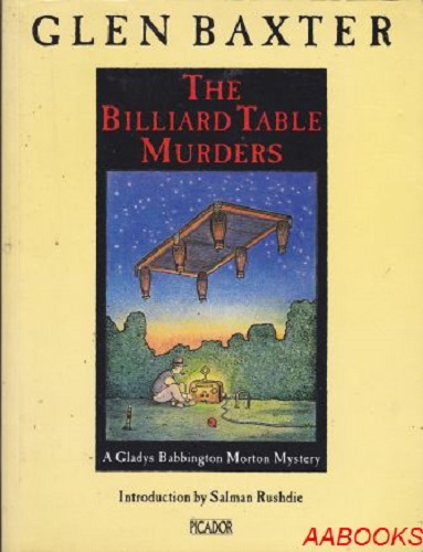 The Billiard Table Murders by Glen Baxter