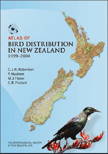 Atlas of bird distribution in New Zealand 1999-2004