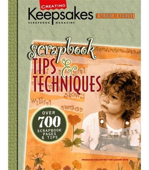 Keepsakes Scrapbook Tips and Techniques