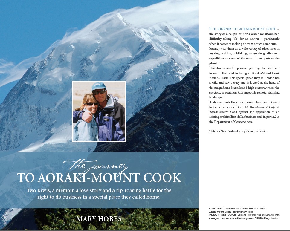 The Journey To Aoraki-Mount Cook by Mary Hobbs Signed