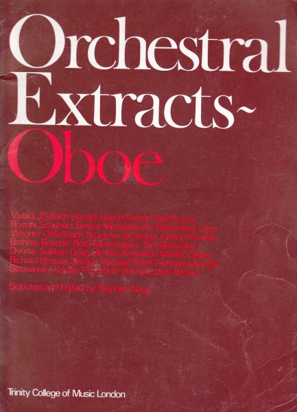 Orchestral Extracts Oboe by Stephen Nagy