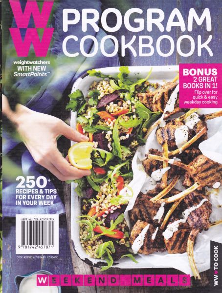 Weight Watchers Program Cookbook Weekday and Weekend Meals SmartPoints