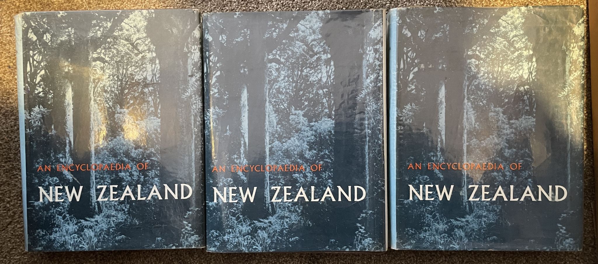 An Encyclopaedia of New Zealand Volume 1, 2 and 3