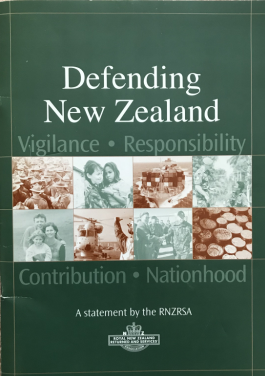Defending New Zealand A Statement by the RNZRSA