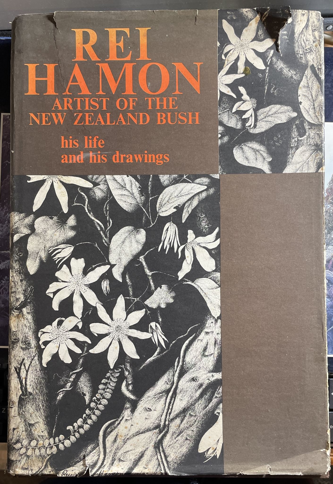 Rei Hamon Artist of the New Zealand Bush His life and his drawing Signed