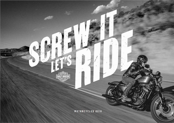 Screw it Let's Ride Harley-Davidson Motorcycles 2016