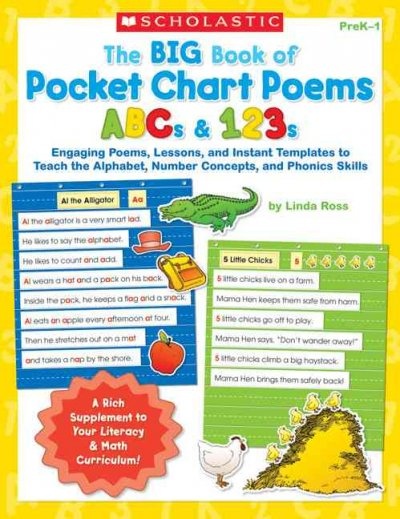 The Big Book of Pocket Chart Poems ABCs & 123s