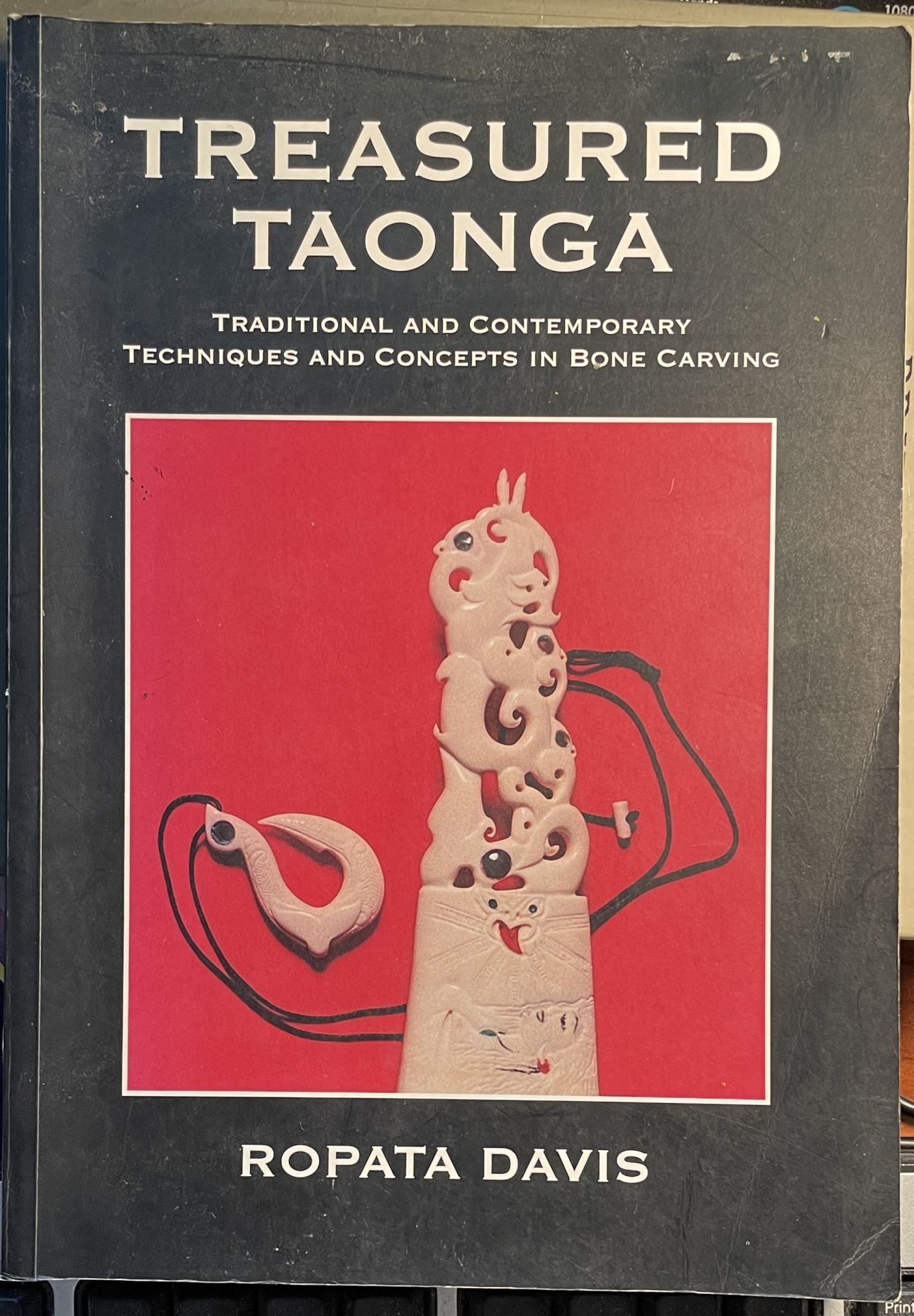 Treasured Taonga Bone Carving By Ropata Davis Tech & Concepts in Bone Carving