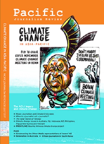 Pacific Journalism Review Climate Change in Asia-Pacific Vol 23, July 2017