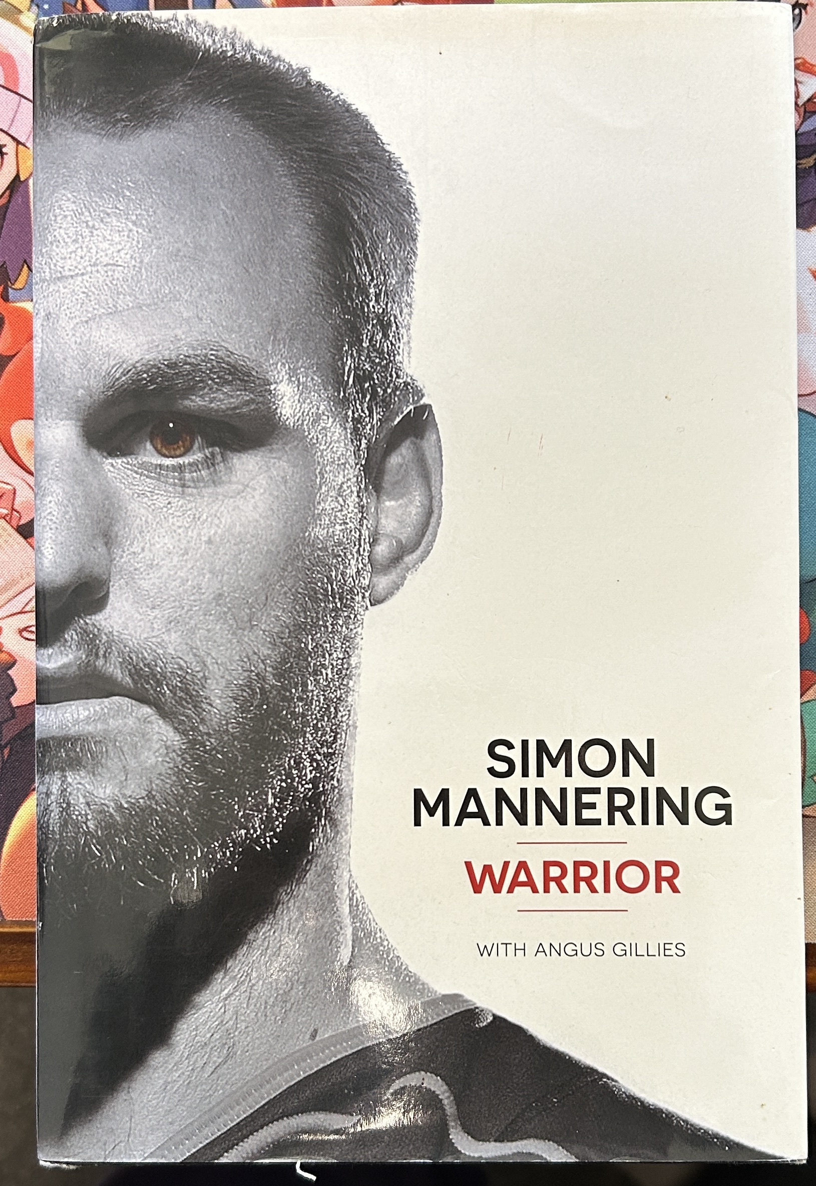 Simon Mannering - Warrior By Angus Gillies Signed