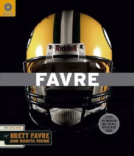 Favre By Brett Favre Favre with DVD SIGNED