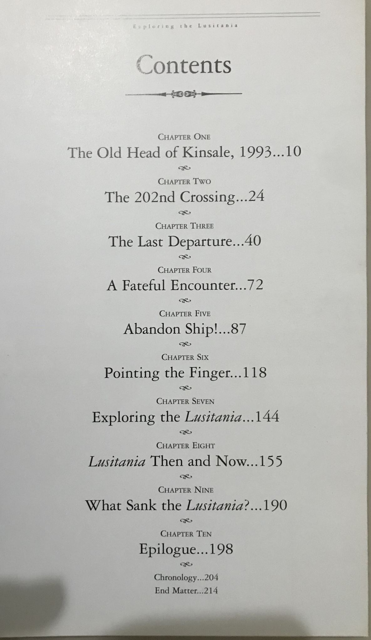 Exploring the Lusitania Probing the Mysteries of Sinking that Changed History