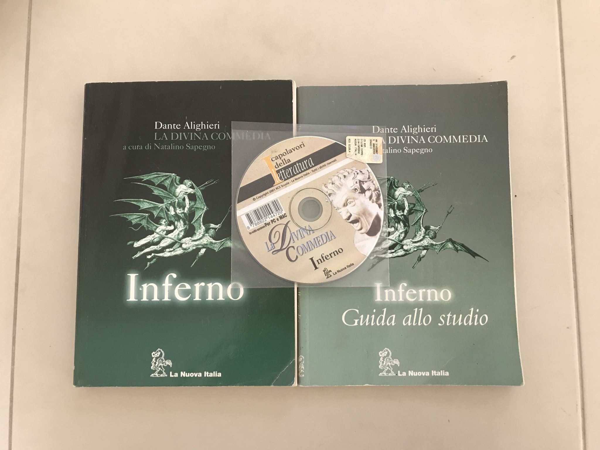 La Divina Commedia Inferno & Inferno Guida Allo Studio with CD