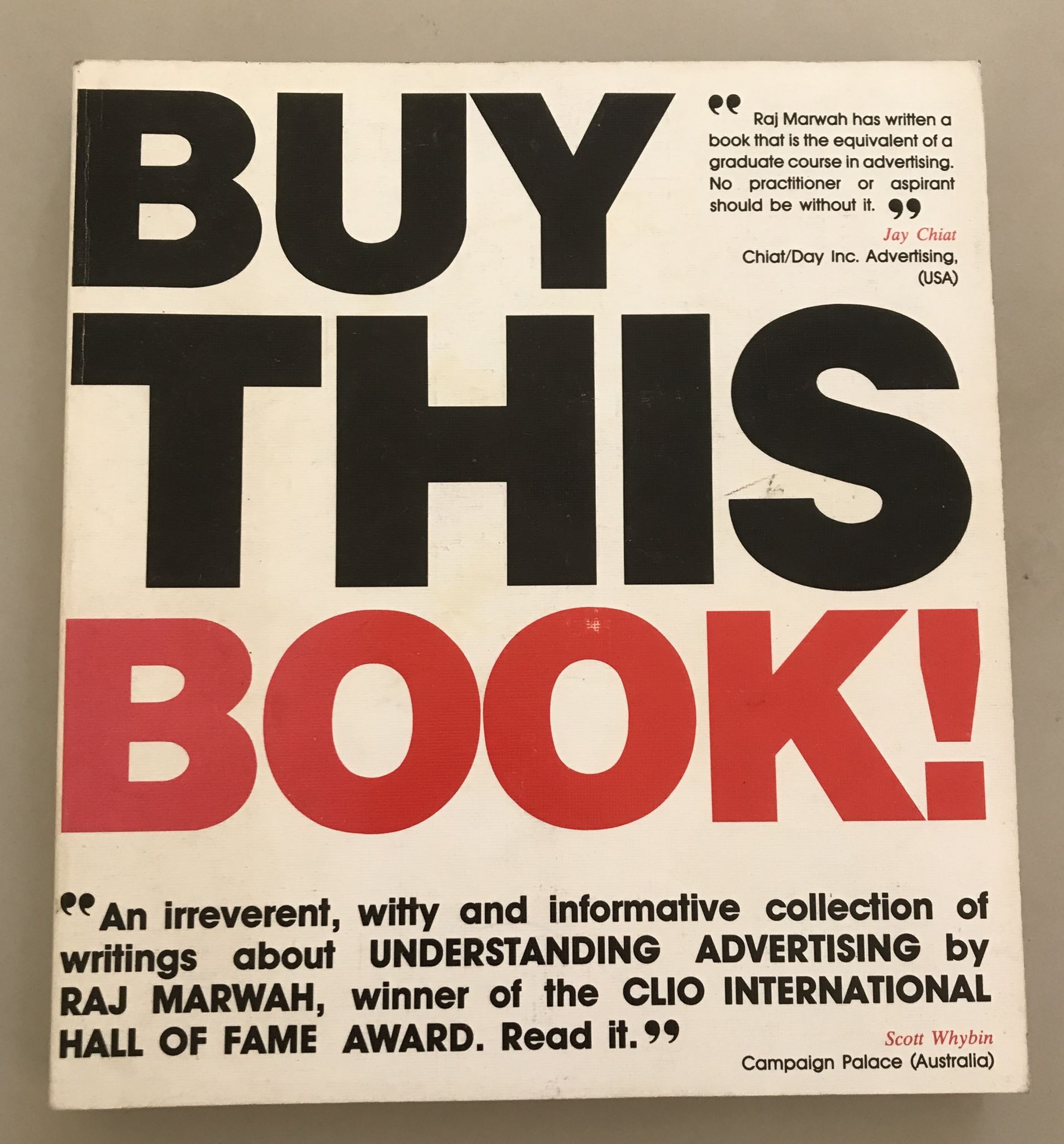 Buy This Book Understanding Advertising by Raj Marwah