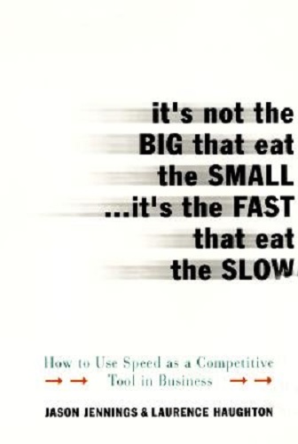 Its Not the Big That Eat the Small How to Use Speed as A Competitive Tool