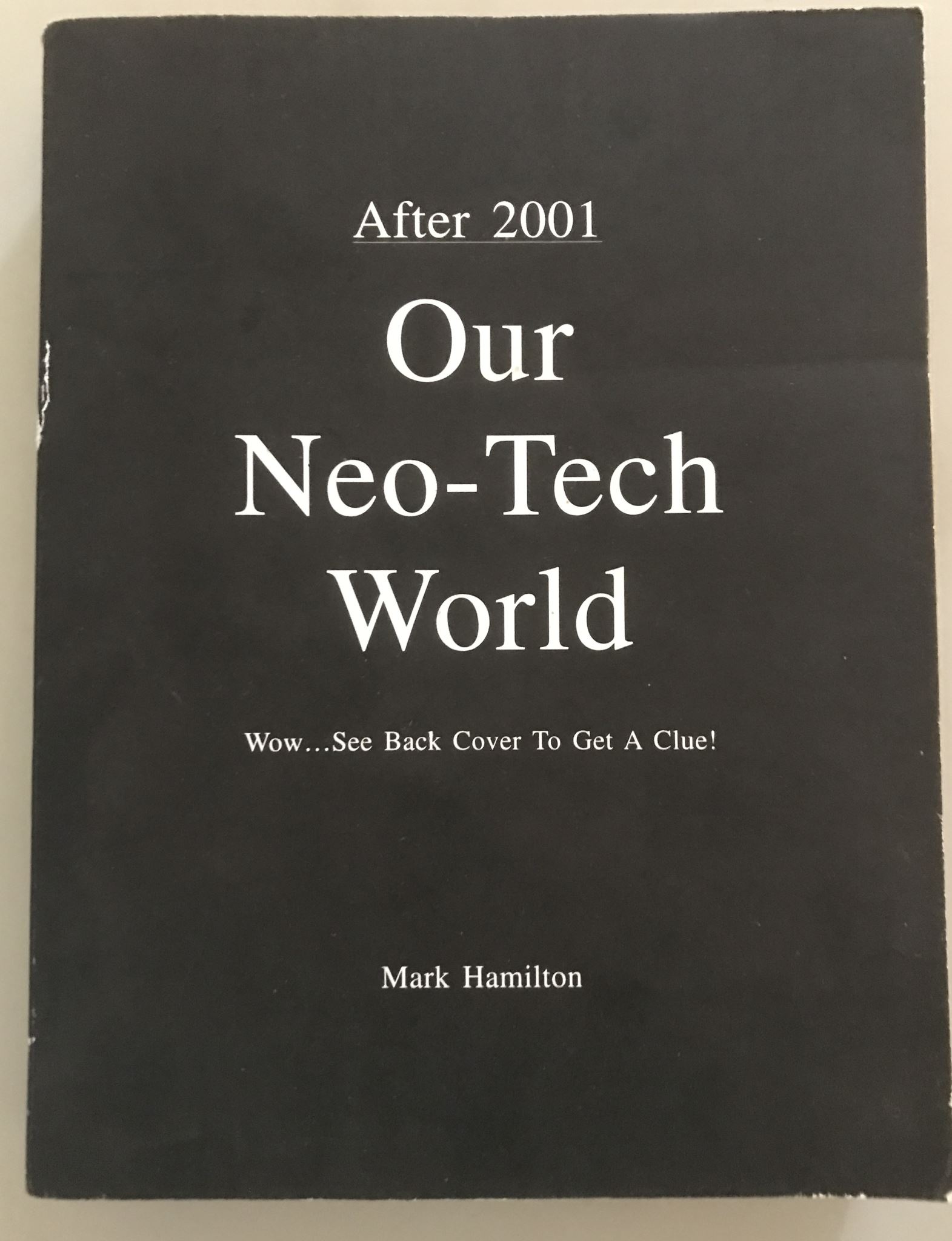 After 2001 Our Neo-Tech World by Mark Hamilton