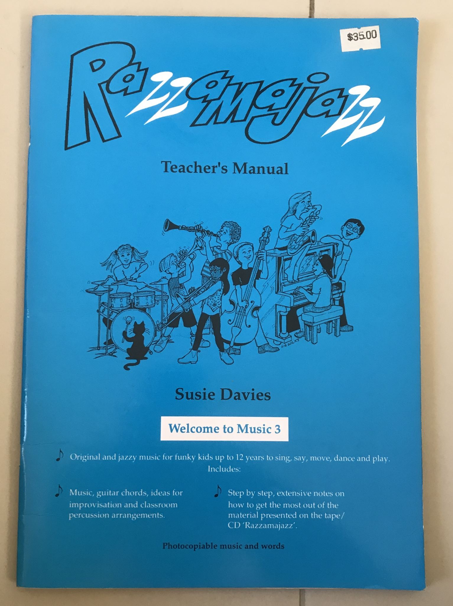 Razzamajazz Teacher's Manual by Susie Davies
