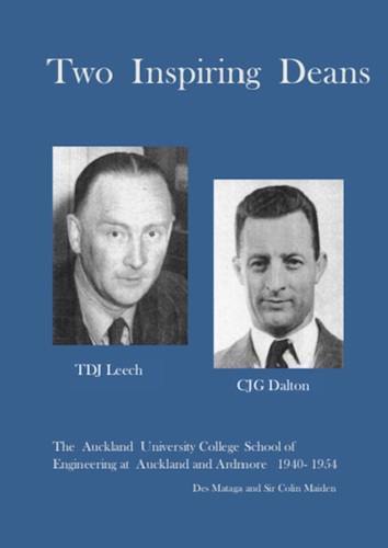 Two Inspiring Deans The Auckland University College Schoolof Engineering