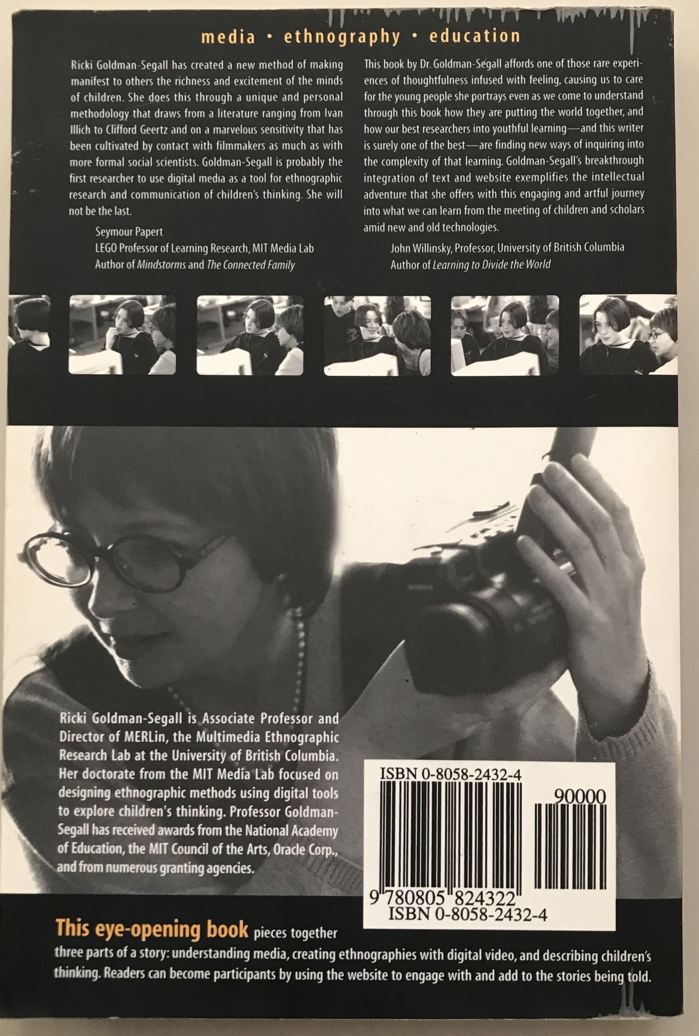 Points of Viewing Children's Thinking: A Digital Ethnographer's Journey