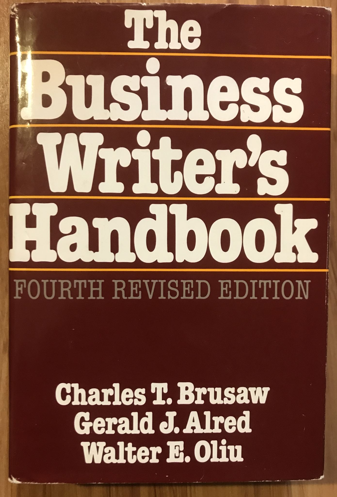 The Business Writer's Handbook