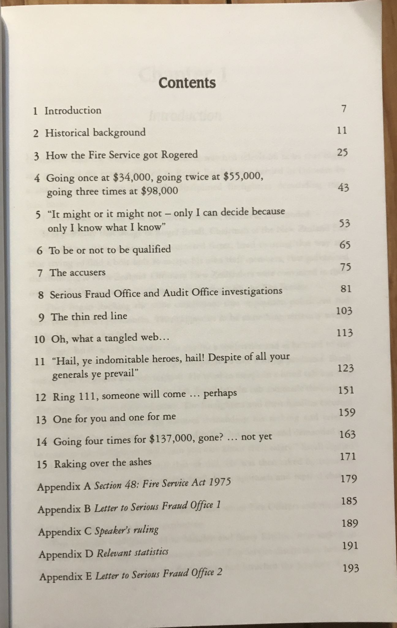 Where There's Smoke. Is the Government Fiddling while NZ Burns By Grant Gillon