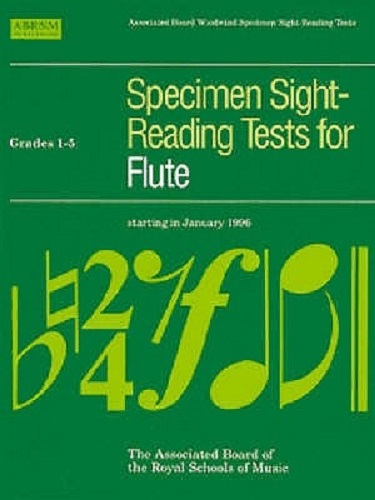 Specimen Sight-Reading Tests for Flute, Grades 1-5 ABRSM Sight-reading